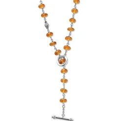 Cheap LAGOS Long Citrine Beaded Necklace
