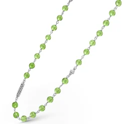Store LAGOS Long Peridot Beaded Necklace