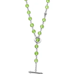 Store LAGOS Long Peridot Beaded Necklace