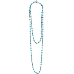 Cheap LAGOS Long Turquoise Beaded Necklace