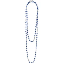 Best LAGOS Long Ultramarine Ceramic Beaded Necklace