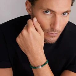 Best Sale LAGOS Malachite Skull Bracelet