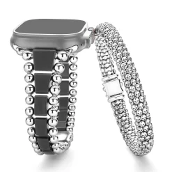 Best Sale LAGOS Matte Black Ceramic And Caviar Beaded Skull Bracelet Gift Set