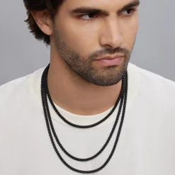 Flash Sale LAGOS Matte Black Ceramic Beaded Necklace