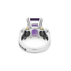 Best LAGOS Medium Emerald-Cut Amethyst Ring