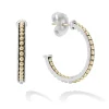 Cheap LAGOS Medium Two-Tone Hoop Earrings