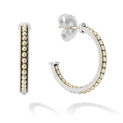 Cheap LAGOS Medium Two-Tone Hoop Earrings