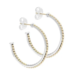 Cheap LAGOS Medium Two-Tone Hoop Earrings