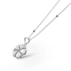 Online LAGOS Mother Of Pearl Flower Pendant Necklace