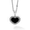 Store LAGOS Onyx Heart Necklace