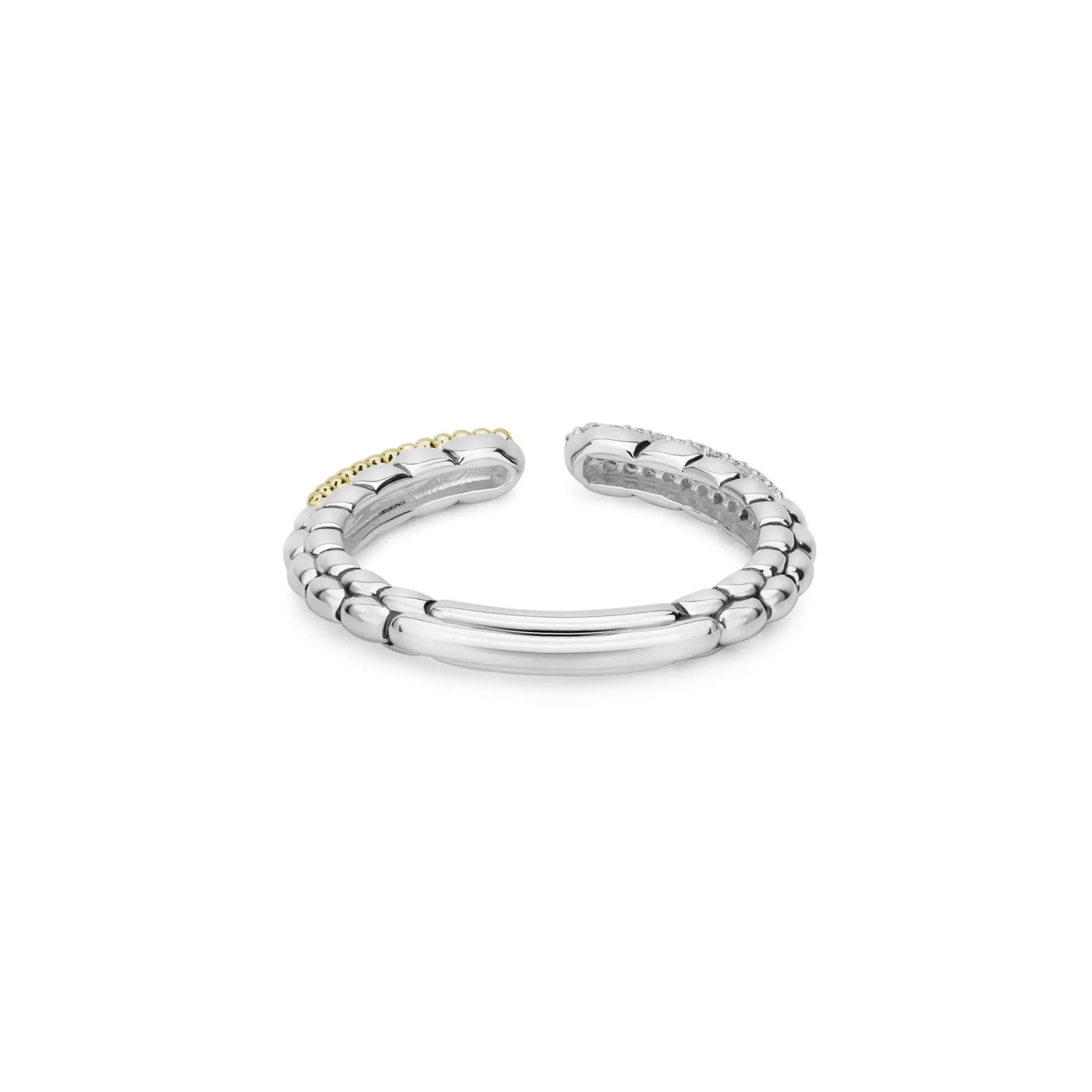 Best Sale LAGOS Open Diamond Stacking Ring