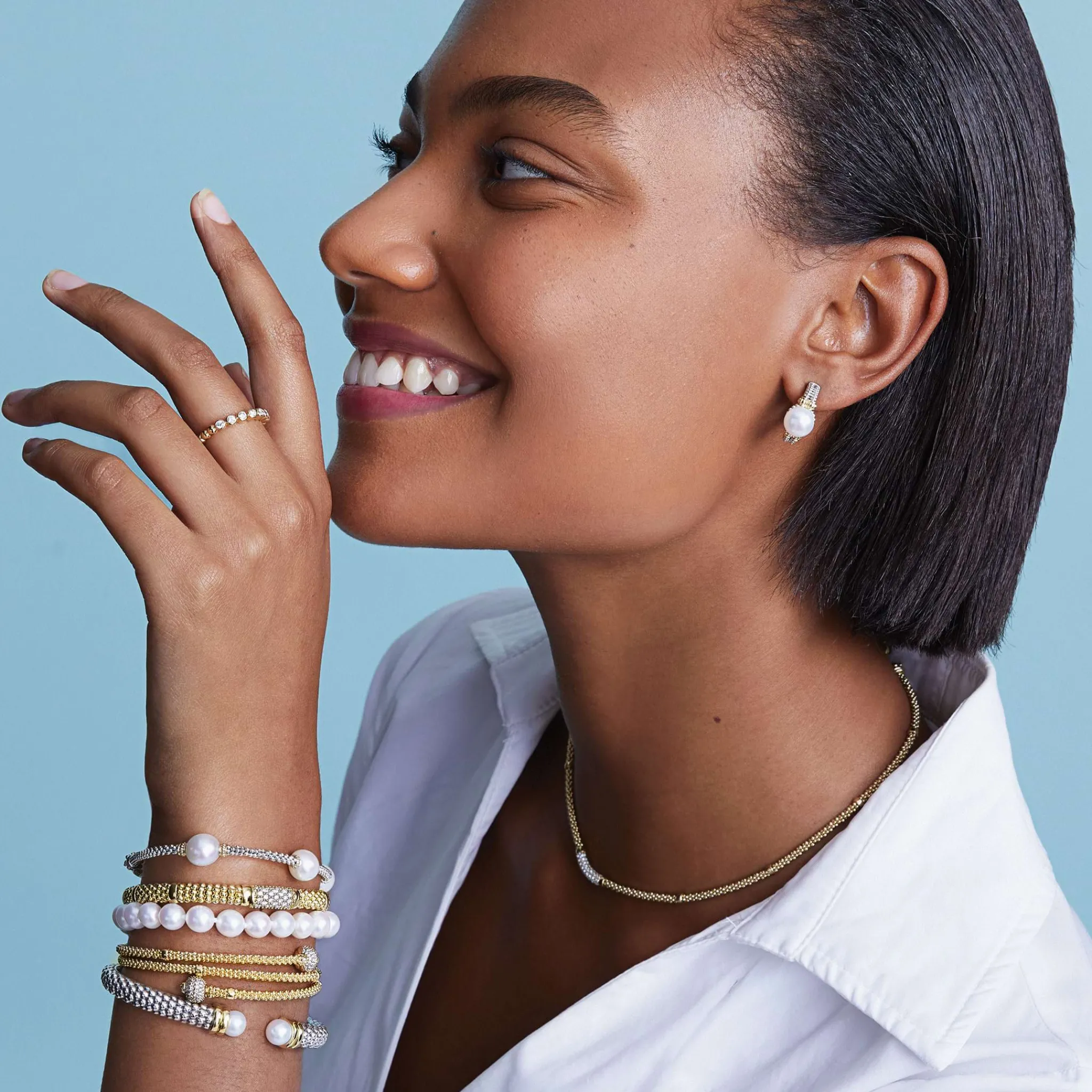 Best Sale LAGOS Pearl Bracelet