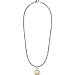Sale LAGOS Pearl Diamond Caviar Necklace