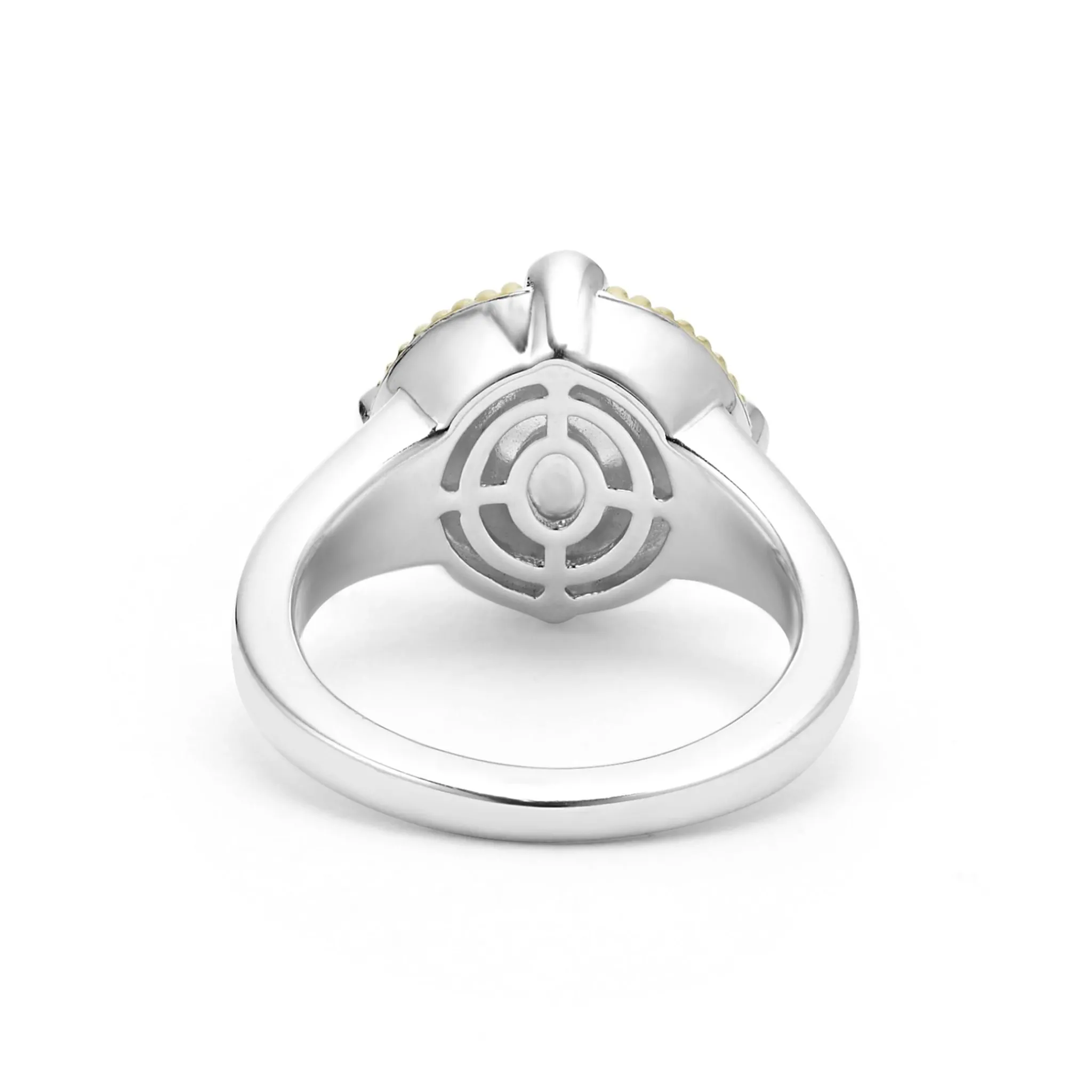 New LAGOS Pearl Diamond Ring