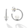 Shop LAGOS Pearl Hoop Earring