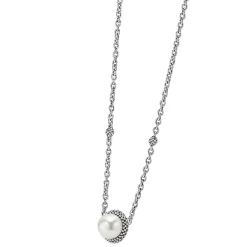 Shop LAGOS Pearl Pendant Necklace