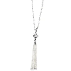 Clearance LAGOS Pearl Tassel Pendant Necklace