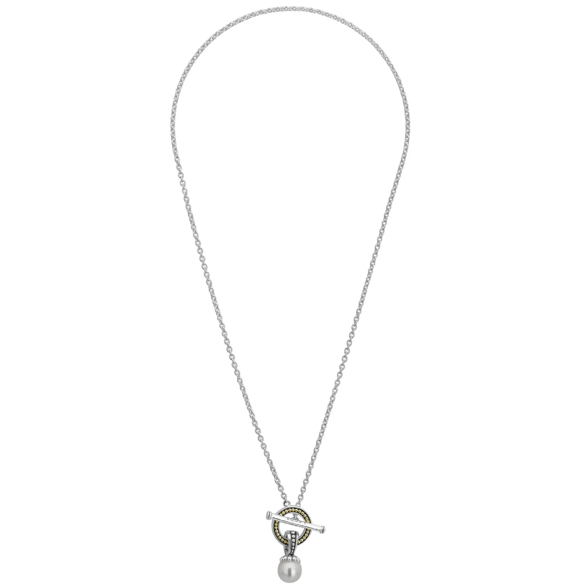 Cheap LAGOS Pearl Toggle Pendant Necklace