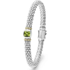 Best LAGOS Peridot Caviar Bracelet | 6Mm