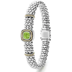 Best LAGOS Peridot Caviar Bracelet | 9Mm