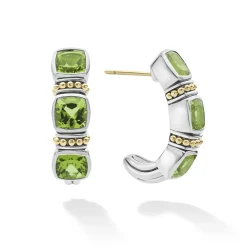 Clearance LAGOS Peridot Hoop Earrings