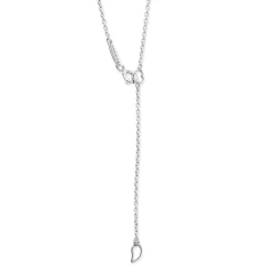 Clearance LAGOS Petite Two-Tone Knot Diamond Pendant Necklace