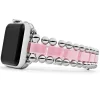 Fashion LAGOS Pink Ceramic And Stainless Steel Watch Bracelet-38-45Mm