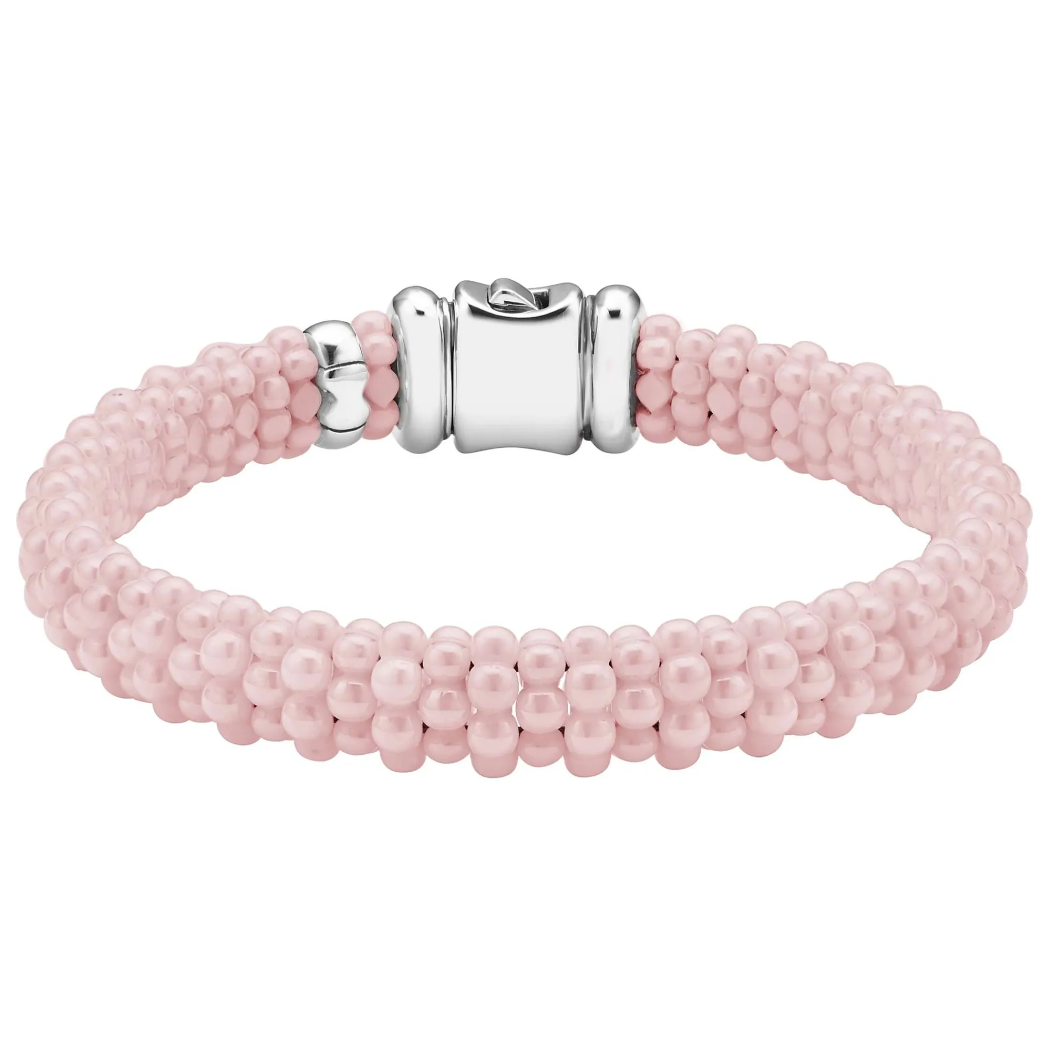 Hot LAGOS Pink Ceramic Caviar Bracelet Gift Set