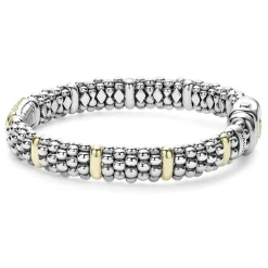 Cheap LAGOS Pink Sapphire Caviar Bracelet | 9Mm