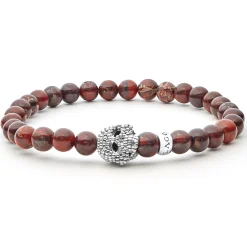 Cheap LAGOS Poppy Jasper Skull Bracelet