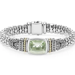 Best LAGOS Prasiolite Caviar Bracelet | 9Mm