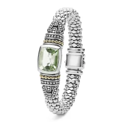 Best LAGOS Prasiolite Caviar Bracelet | 9Mm