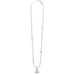 Shop LAGOS Pyramid Diamond Pendant Necklace