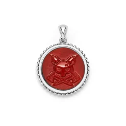 New LAGOS Red Jasper Krunch Amulet