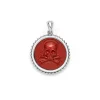 Online LAGOS Red Jasper Skull Crossbone Amulet