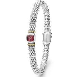 Store LAGOS Rhodolite Garnet Caviar Bracelet | 6Mm