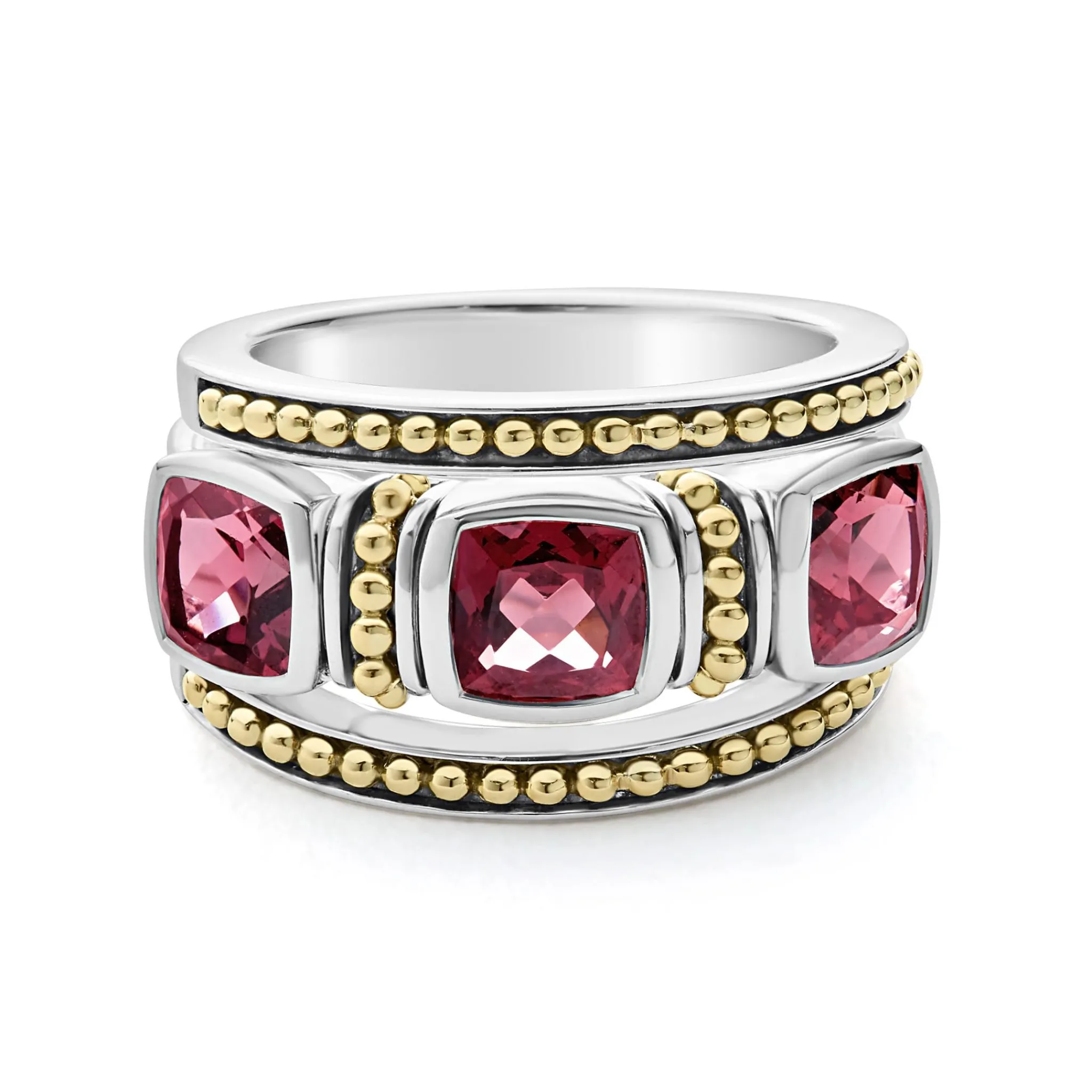 Hot LAGOS Rhodolite Garnet Stacking Rings