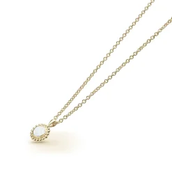 Store LAGOS Round Mother Of Pearl Pendant Necklace