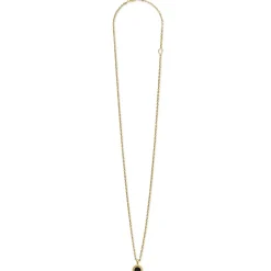 Fashion LAGOS Round Onyx Pendant Necklace