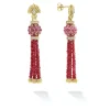 Sale LAGOS Ruby And Diamond Tassel Drop Earrings