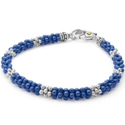 Cheap LAGOS Seven Silver Station Ceramic Bracelet | 5Mm