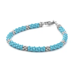 Cheap LAGOS Seven Silver Station Ceramic Bracelet | 5Mm