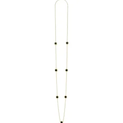 Best LAGOS Seven Station Round Onyx Necklace