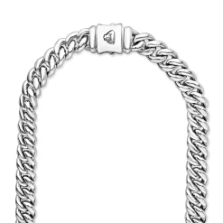 Best Sale LAGOS Silver Curb Chain Necklace | 8Mm