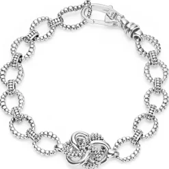 Flash Sale LAGOS Silver Love Knot Link Bracelet