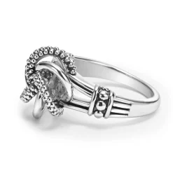 Discount LAGOS Silver Love Knot Ring