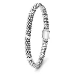 Cheap LAGOS Silver Station Caviar Bracelet | 6Mm