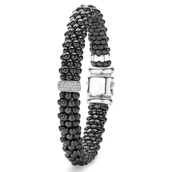 Hot LAGOS Single Station Ceramic Diamond Bracelet | 9Mm