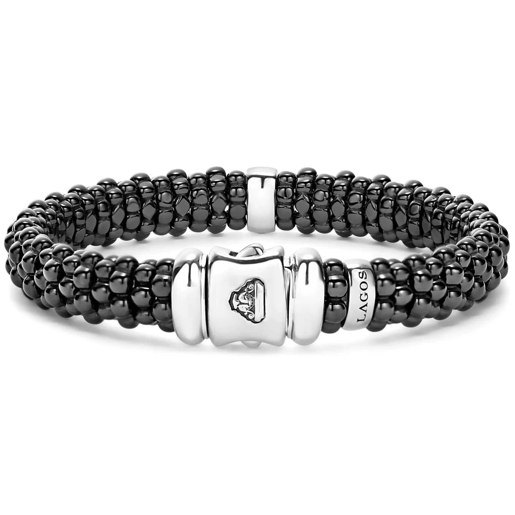 Hot LAGOS Single Station Ceramic Diamond Bracelet | 9Mm
