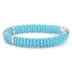 Sale LAGOS Single Station Ceramic Diamond Bracelet | 9Mm